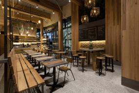 超市奶茶店吊頂裝修設計效果圖片