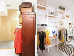 特色女服裝店室內(nèi)隔斷裝修效果圖片
