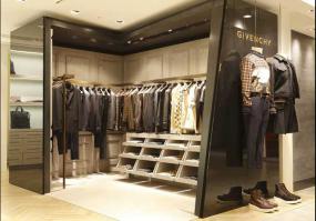 男服裝店展柜裝修效果圖片