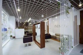 現(xiàn)代簡約風格大型韓國美發(fā)店裝修圖