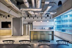 電子科技公司辦公室最新室內(nèi)裝修實景圖