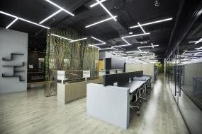 保險公司辦公室裝修實物圖片