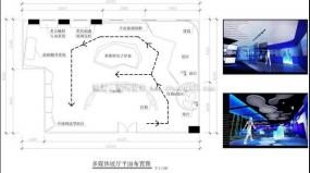 展廳平面布置圖片裝修