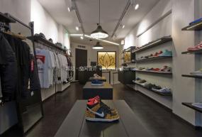 鞋帽店展柜裝飾圖片