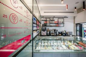 冰淇淋店裝修方案效果圖