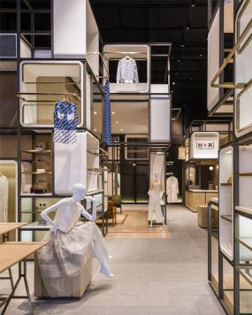 品牌服裝店裝飾設計圖片大全