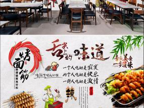 最新工裝墻面涂鴉裝修圖片