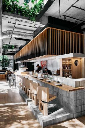 日式主題餐廳設(shè)計裝修效果圖片