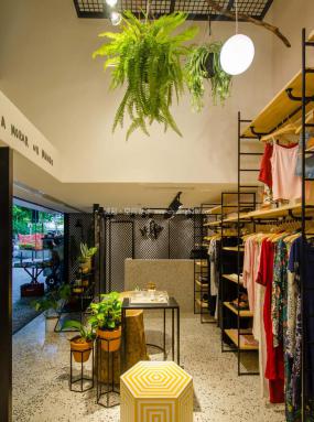 服裝零售店裝修效果圖片