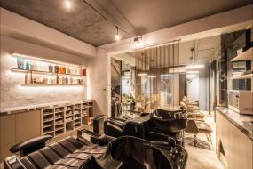 2019年小型理發(fā)店裝修效果圖