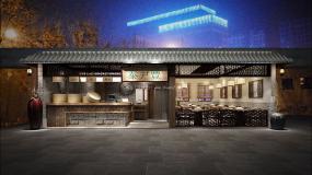 最新包子店設(shè)計(jì)裝飾效果圖