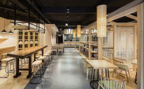 日本料理店設(shè)計(jì)效果圖
