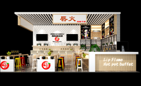 主題文化餐廳裝修設(shè)計(jì)效果圖
