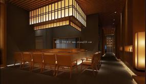 高檔日本壽司料理店裝修圖片