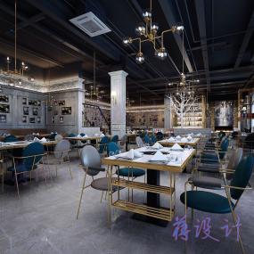 重慶火鍋店設(shè)計(jì)裝修效果圖
