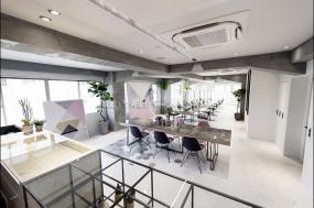 大型美發(fā)店設(shè)計裝修效果圖