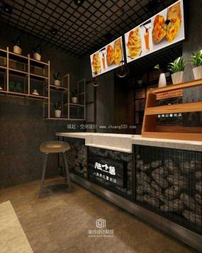 小吃店裝修設(shè)計(jì)效果圖