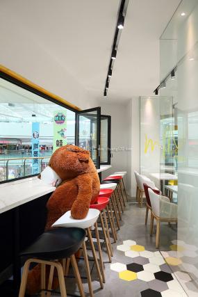 水果奶茶店裝修高清效果圖