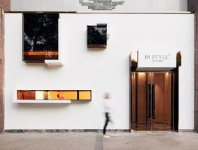 沙龍美發(fā)店裝修設(shè)計(jì)效果圖
