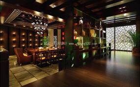 特色茶館裝修實(shí)景圖片