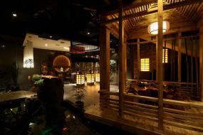 高端特色茶館裝修效果圖