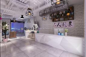 美發(fā)店設(shè)計裝潢圖片