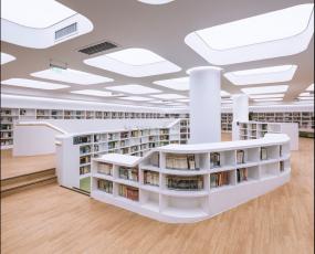 高端圖書館裝修圖片