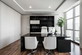 黑白風(fēng)格辦公室裝修設(shè)計(jì)效果圖片