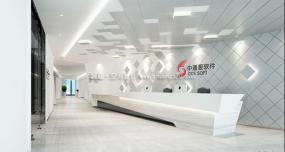 上海寫字樓辦公室裝飾設(shè)計效果圖