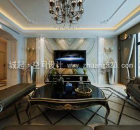 歐式簡(jiǎn)約風(fēng)格辦公室設(shè)計(jì)裝飾圖
