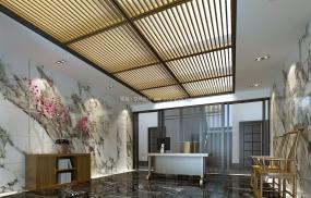 高端董事長(zhǎng)風(fēng)格辦公室設(shè)計(jì)裝飾效果圖