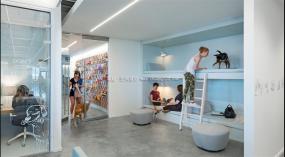 簡單大氣風格辦公室設計裝潢圖片
