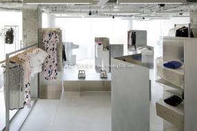 簡約風格服裝店設計裝飾圖片