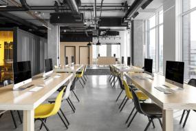 員工辦公室吊頂造型裝修效果圖片大全