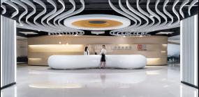 上海嘉定現(xiàn)代簡(jiǎn)約辦公區(qū)設(shè)計(jì)圖