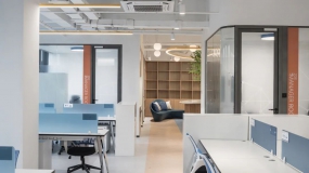 工業(yè)風loft小型辦公室設(shè)計圖片