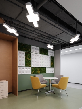 智能科技感企業(yè)辦公室裝修效果圖