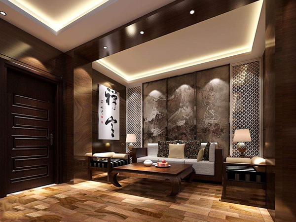 中式風格<a href=http://www.tt45tt.cn/pictrue/bgs target=_blank class=infotextkey>辦公室裝修效果圖</a>片