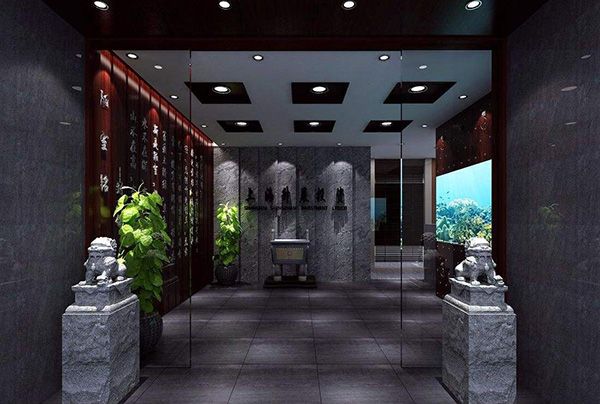 中式風(fēng)格<a href=http://www.tt45tt.cn/pictrue/bgs target=_blank class=infotextkey>辦公室裝修效果圖</a>片